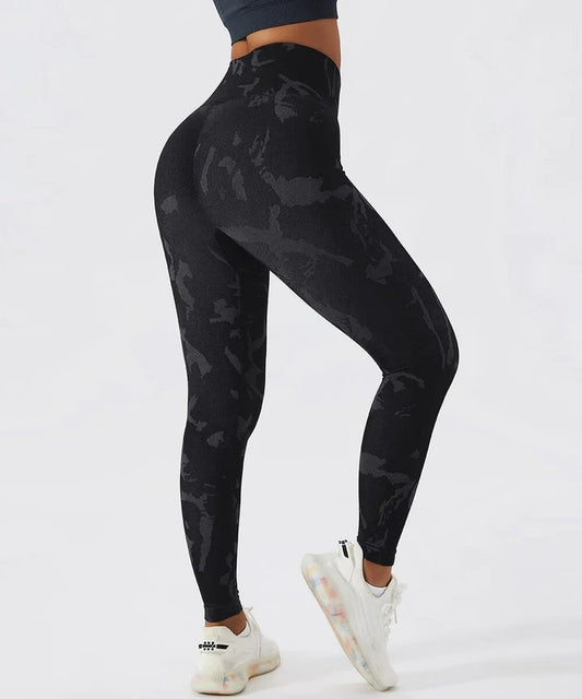 Camo Seamless Scrunch Leggings