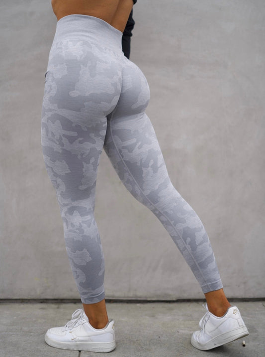 'Camo' High Waist Seamless Leggings
